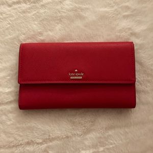 Kate Spade Crossbody Wallet Red